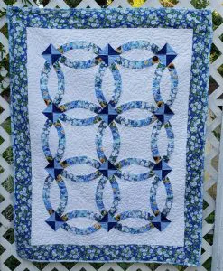 12 Wedding Ring Quilt Patterns 2 Double Wedding Ring Lap Quilt Pattern By BeckysQuiltDesigns