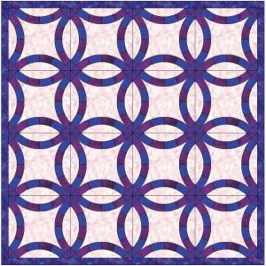 12 Wedding Ring Quilt Patterns 11 Double Wedding Ring Quilt Pattern by HamburgCreations