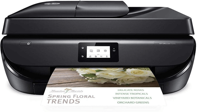 best printer for stickers hp 5255