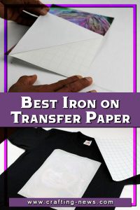 BEST IRON ON TRANSFER PAPER