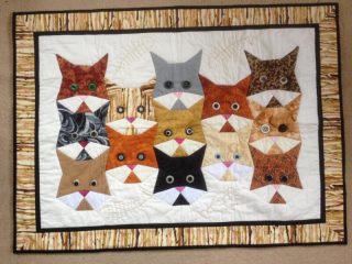 21 Cat Quilt Patterns | Crafting News - Crafting News