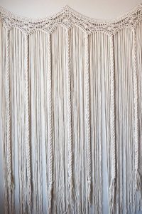 DIY Crochet Macrame Curtain Pattern by Midknits