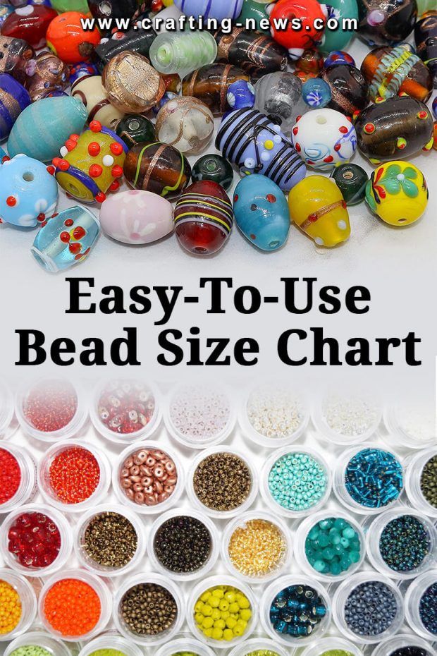 EASY-TO-USE BEAD SIZE CHART
