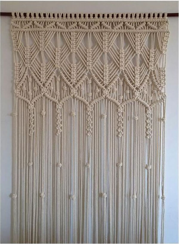 18 Macrame Curtain Patterns Crafting News Crafting News