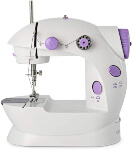 Mini Sewing Machines for Beginner 2-Speed Double Thread Handheld Sewing Embroidery Machine