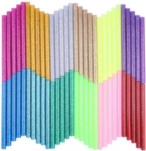 Petift Glitter Colored Hot Glue Sticks