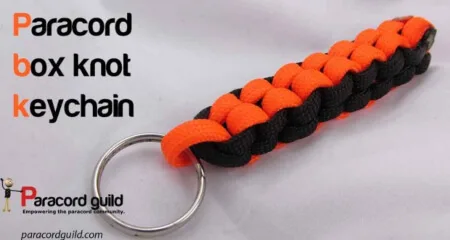 Breast Cancer Awareness Paracord Keychain by FordsCordandMore