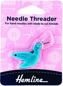 Hemline Hummingbird Needle Threader for Hand Needles