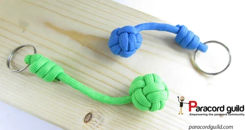 How to tie a paracord keychain by Paracord Guild