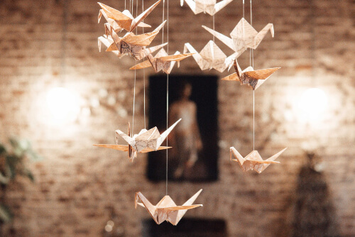 paper crane origami