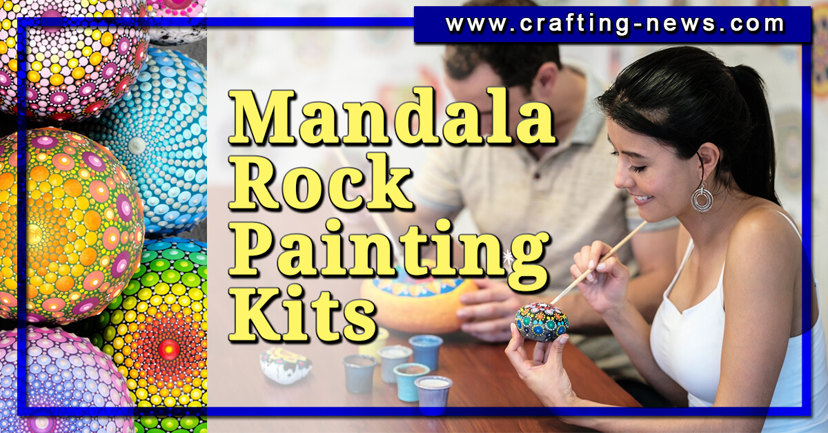5 Mandala Rock Painting Kits