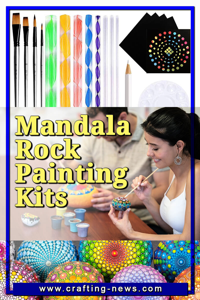 MANDALA ROCK PAINTING KITS