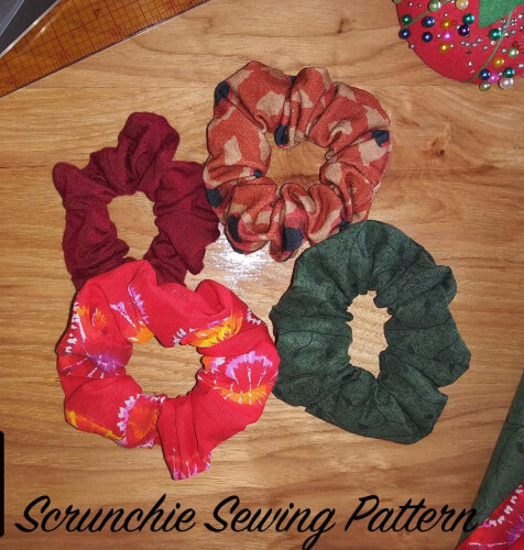 Easy Scrunchie Pattern by Coolbabycoolsewing