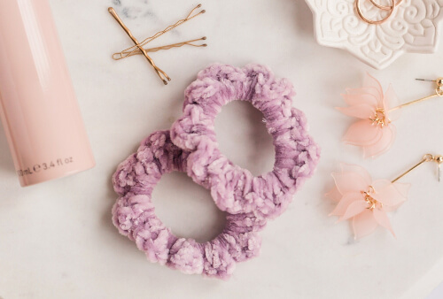 how to make hair scrunchies