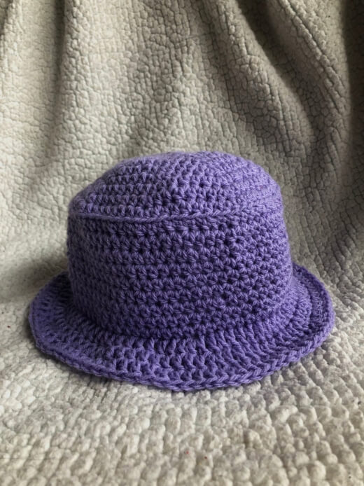 Crocheted Bucket Hat Pattern by Adiywi