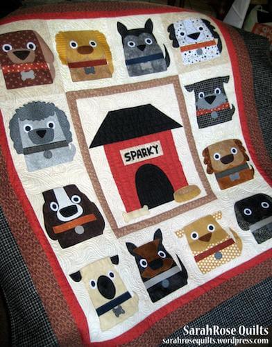 Dog Days Quilt Pattern by Sarah Rose Quilts