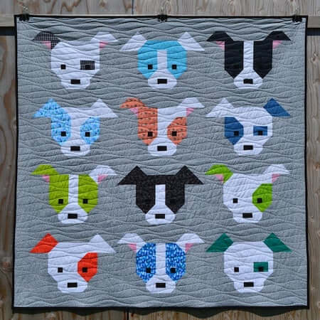 Dog Gone Cute Quilt Pattern by Sew Fresh Quilts