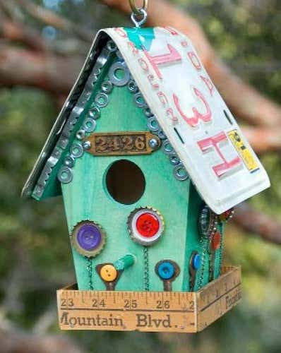 Junk Store Birdhouse by The O'Neil Sisters