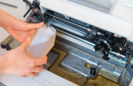 when to oil sewing machine