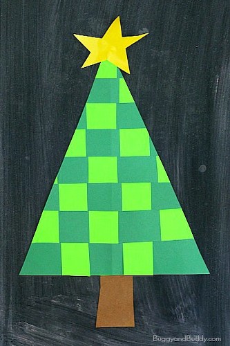 Woven Christmas Tree by Buggy And Buddy