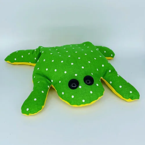 Beanbag Frog Sewing Pattern by Player2patterns