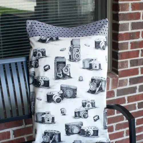 Bed Pillowcase Pattern by FabricGreeetings