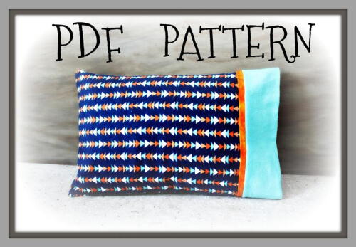 Burrito Pillowcase Sewing Pattern by LavenderLilyDesigns