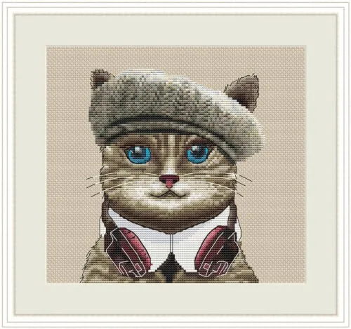 Cat In the Hat Cross Stitch Pattern by IncredibleStitching