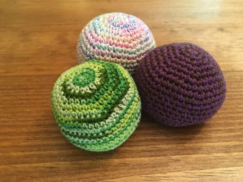 Crochet Hacky Sack Pattern by TwigCastleCreations