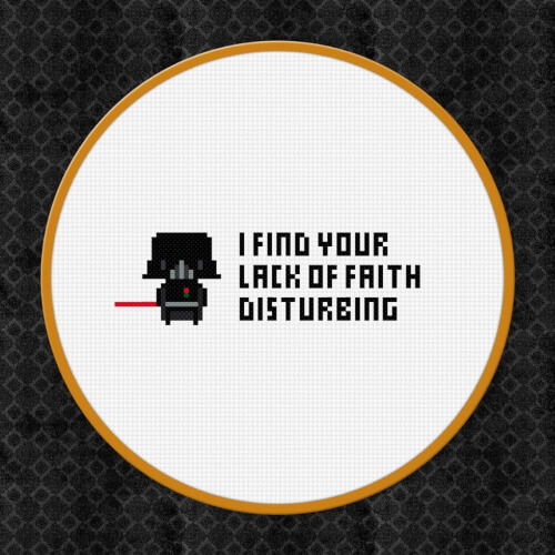 Darth Vader Cross Stitch Pattern by Avozika