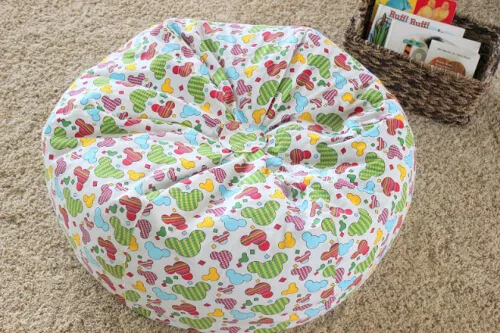 DIY Football Bean Bag Chair Pattern from Hallmark Channel