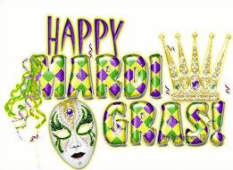 Happy Mardi Gras with Mask