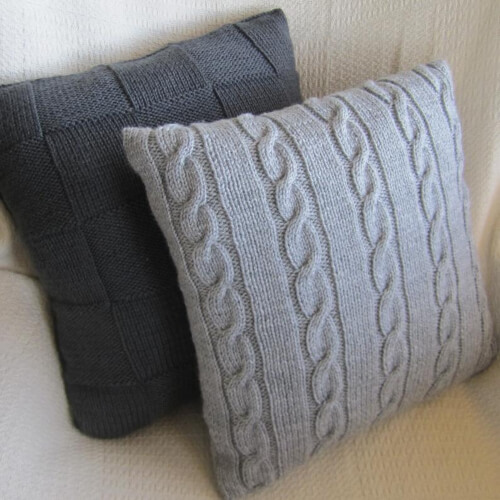 Knit Pillowcase Pattern by ByLadyshipDesigns