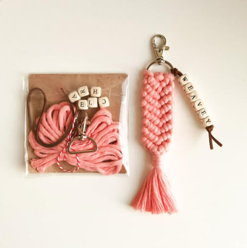 Personalised DIY Macrame Kit by CraftedbyMagical