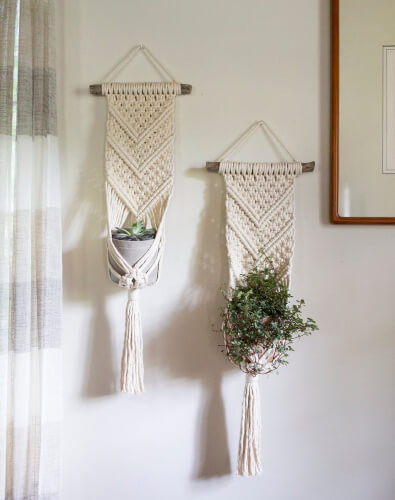 Plant Hanger DIY Macrame Kit from WillowandRosebud