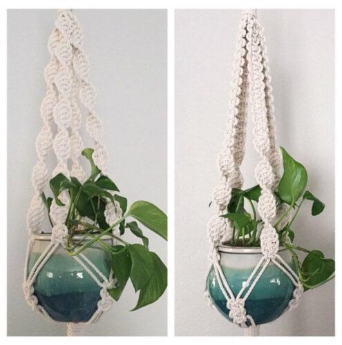 Plant Hanger Macrame DIY Kit from ReformFibers