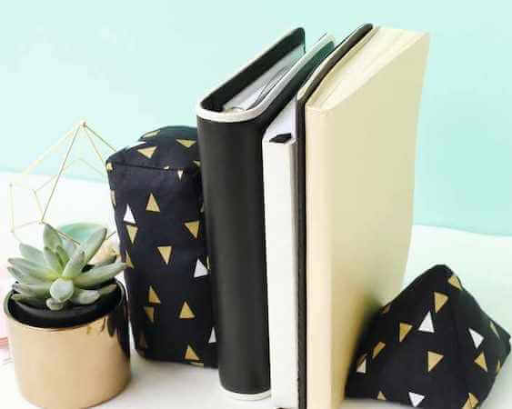 DIY Bookends by Gathered