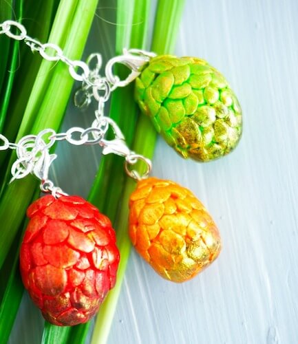 DIY Dragon Egg Charm Bracelet by The Socialites Closet