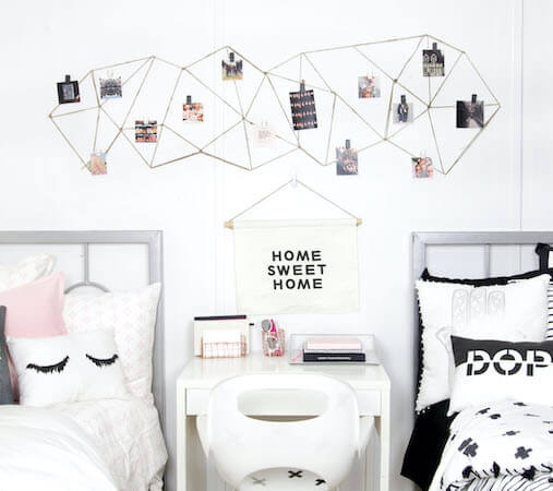 DIY Geometric String Art Display by Dormify