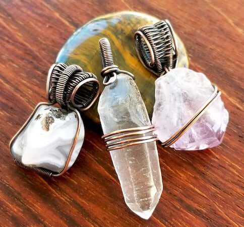 Wire Wrapping Irregular Stones by Timeless Tempest