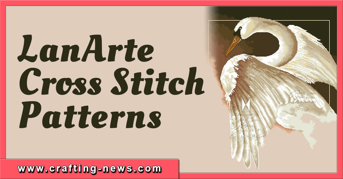 22 Lanarte Cross Stitch Patterns