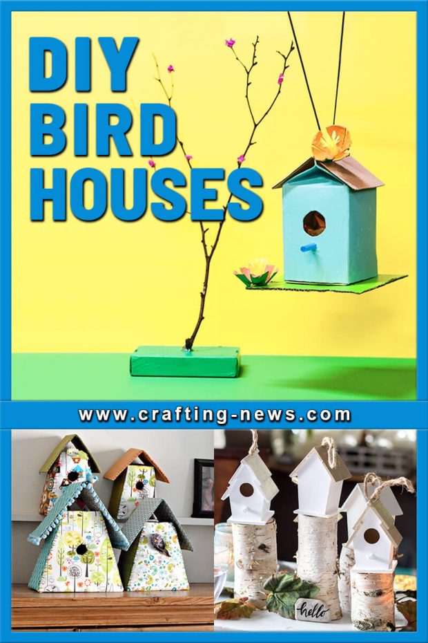 30 DIY Birdhouses - Crafting News