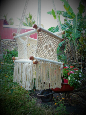 Macrame Baby Hammock Chair from NicaSoulHammocks