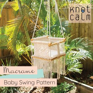 Macrame Baby Swing DIY Jhula Pattern