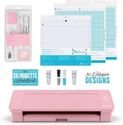 7 Best Vinyl Printer Cutter for 2025 8 Silhouette Cameo 4 Extras Bundle with Extra AutoBlade is a handy vinyl printer cutter that can be used for vinyl stickers, papercrafts, heat presses, quilting and jewellery