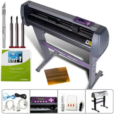 7 Best Vinyl Printer Cutter for 2025 18 US Cutter 28 Inch MH Vinyl Cutter Plotter can cut and has a built-in pen adaptor for plotting