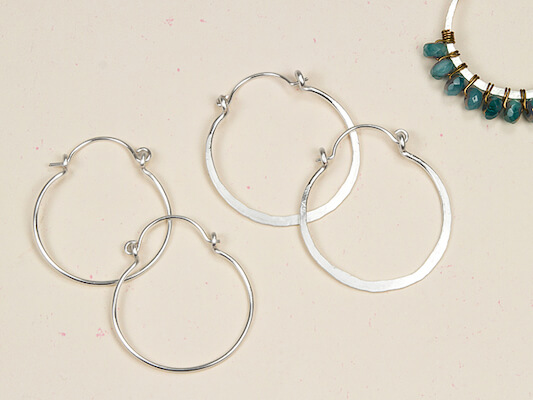 DIY Hoop Earrings by Artbeads