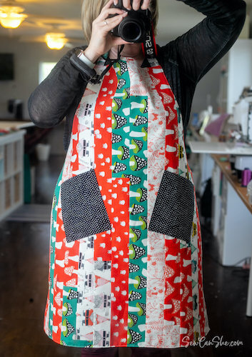 Mile-A-Minute Apron Sewing Pattern by Sew Can She