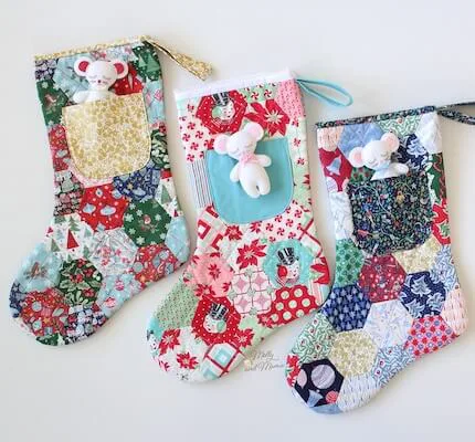 Night Before Christmas Stocking Sewing Pattern by Molly And Mama