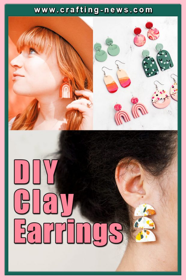 CLAY EARRINGS DIY